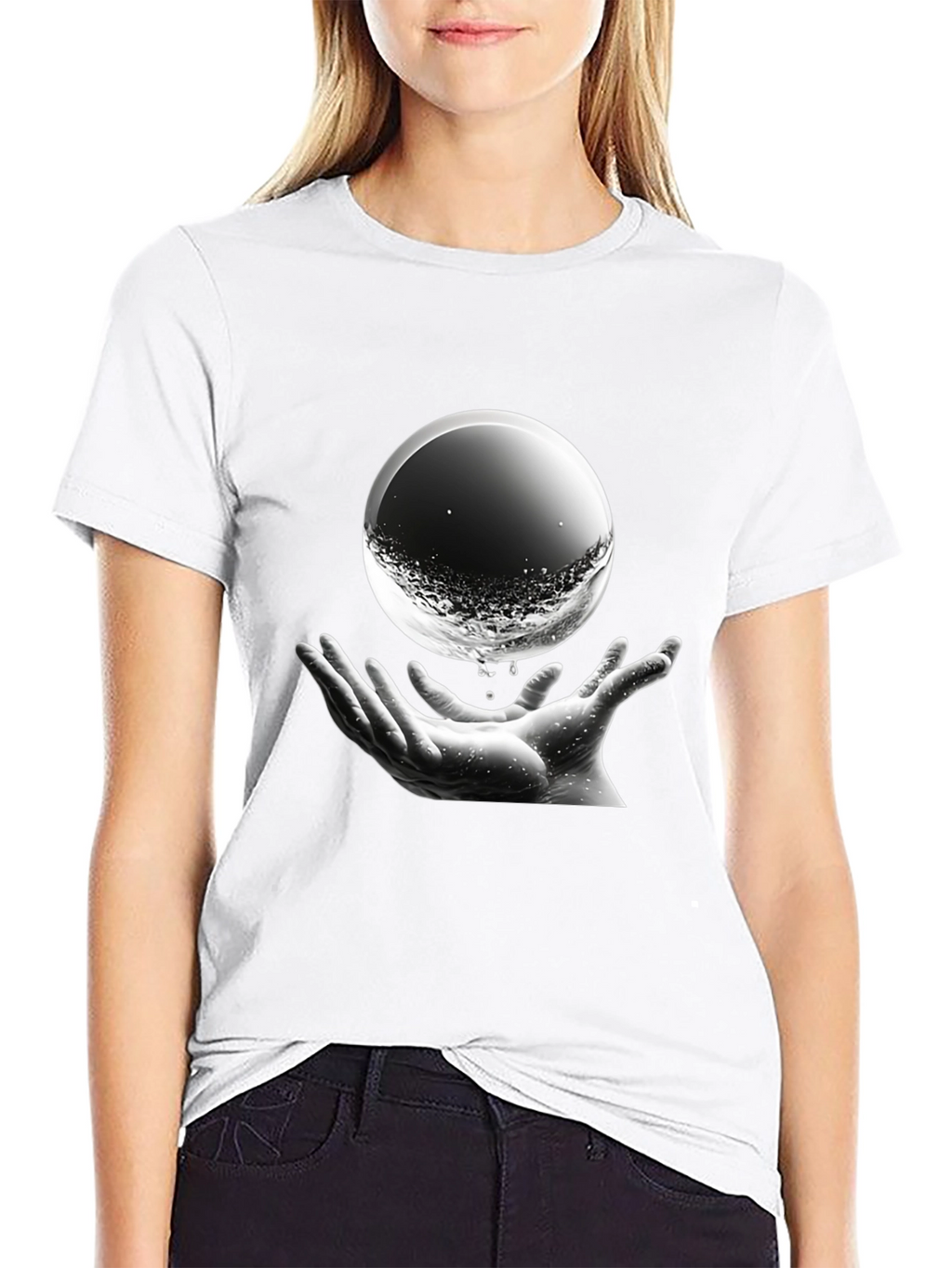 Surreal Sphere Graphic Tee