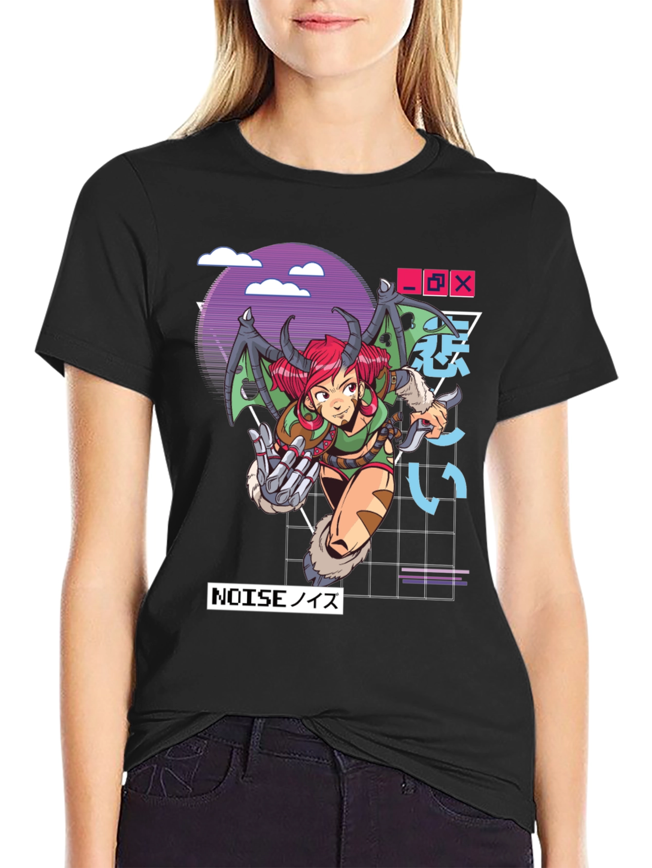 Anime Girl Graphic T-Shirt