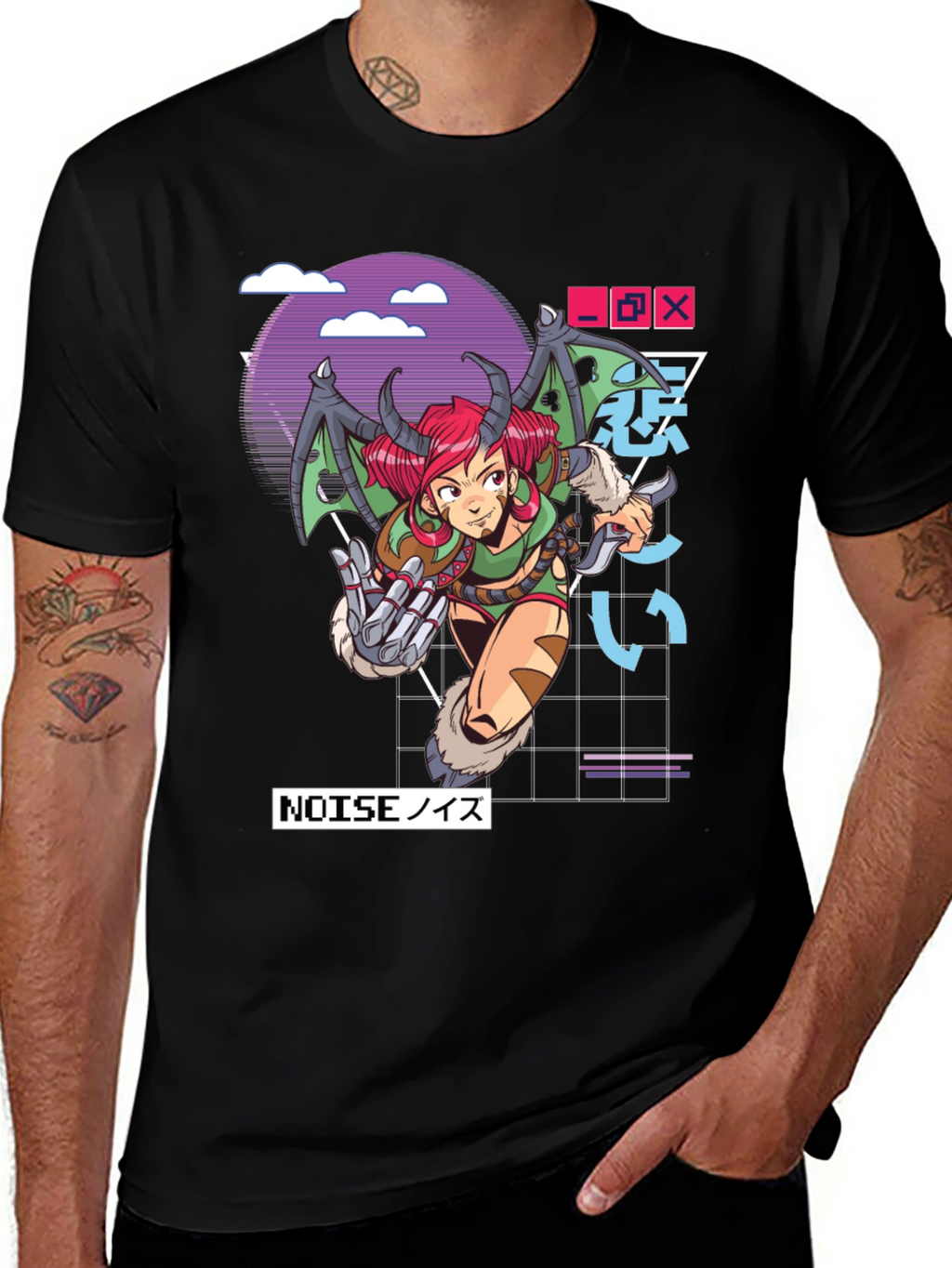 Anime Girl Graphic T-Shirt