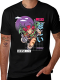 Anime Girl Graphic T-Shirt