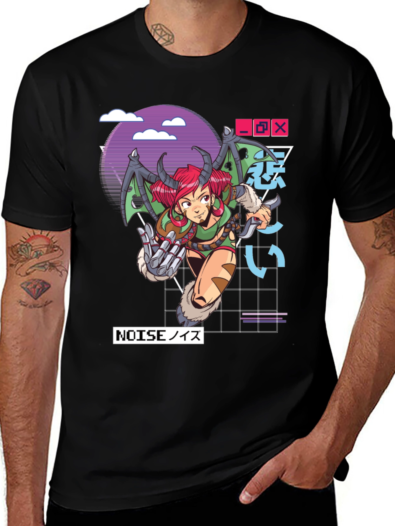 Anime Girl Graphic T-Shirt