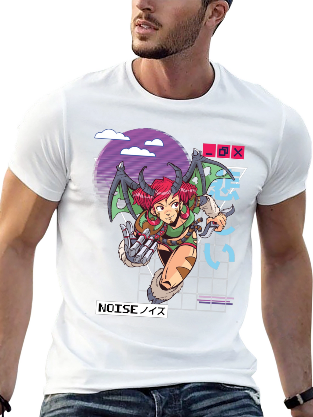 Anime Girl Graphic T-Shirt