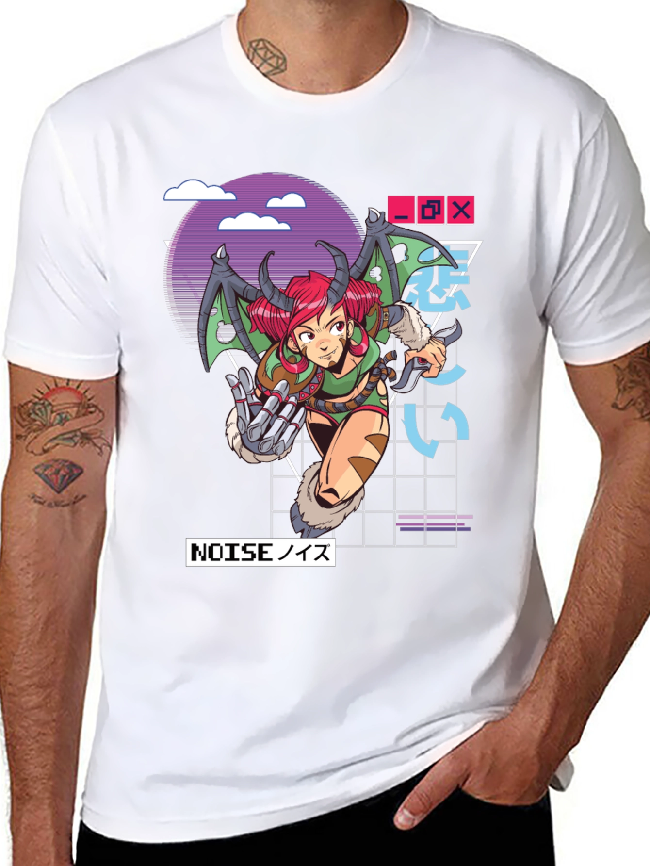 Anime Girl Graphic T-Shirt