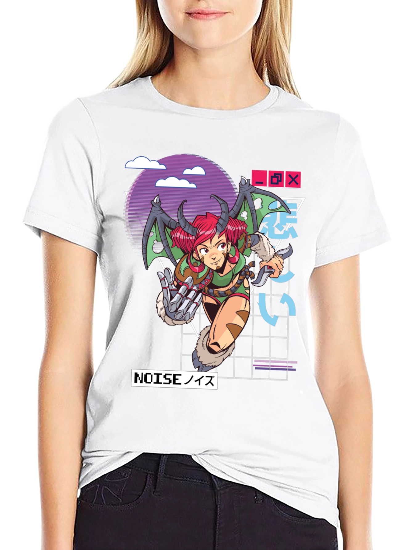 Anime Girl Graphic T-Shirt
