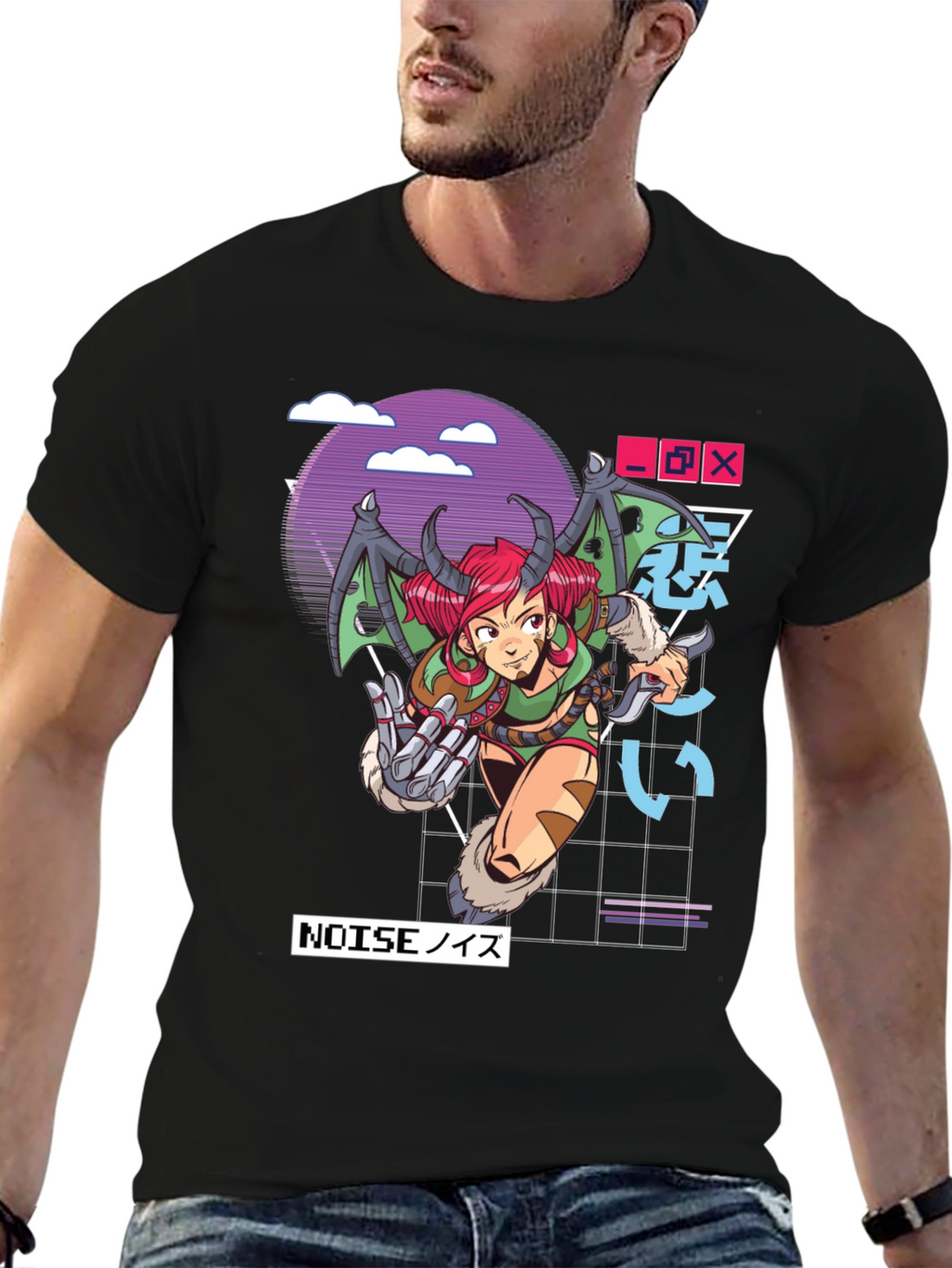 Anime Girl Graphic T-Shirt