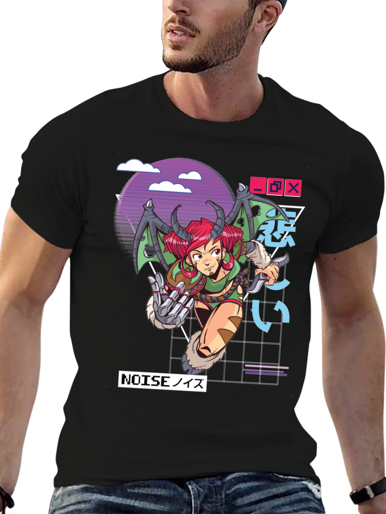 Anime Girl Graphic T-Shirt