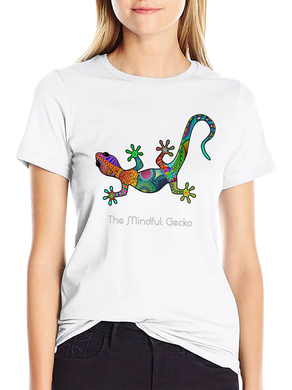 Mindful Gecko Graphic T-Shirt
