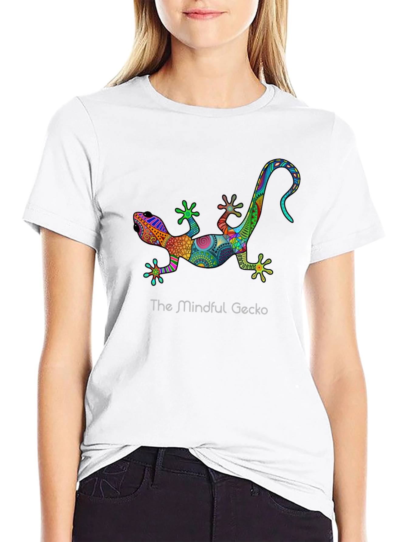 Mindful Gecko Graphic T-Shirt