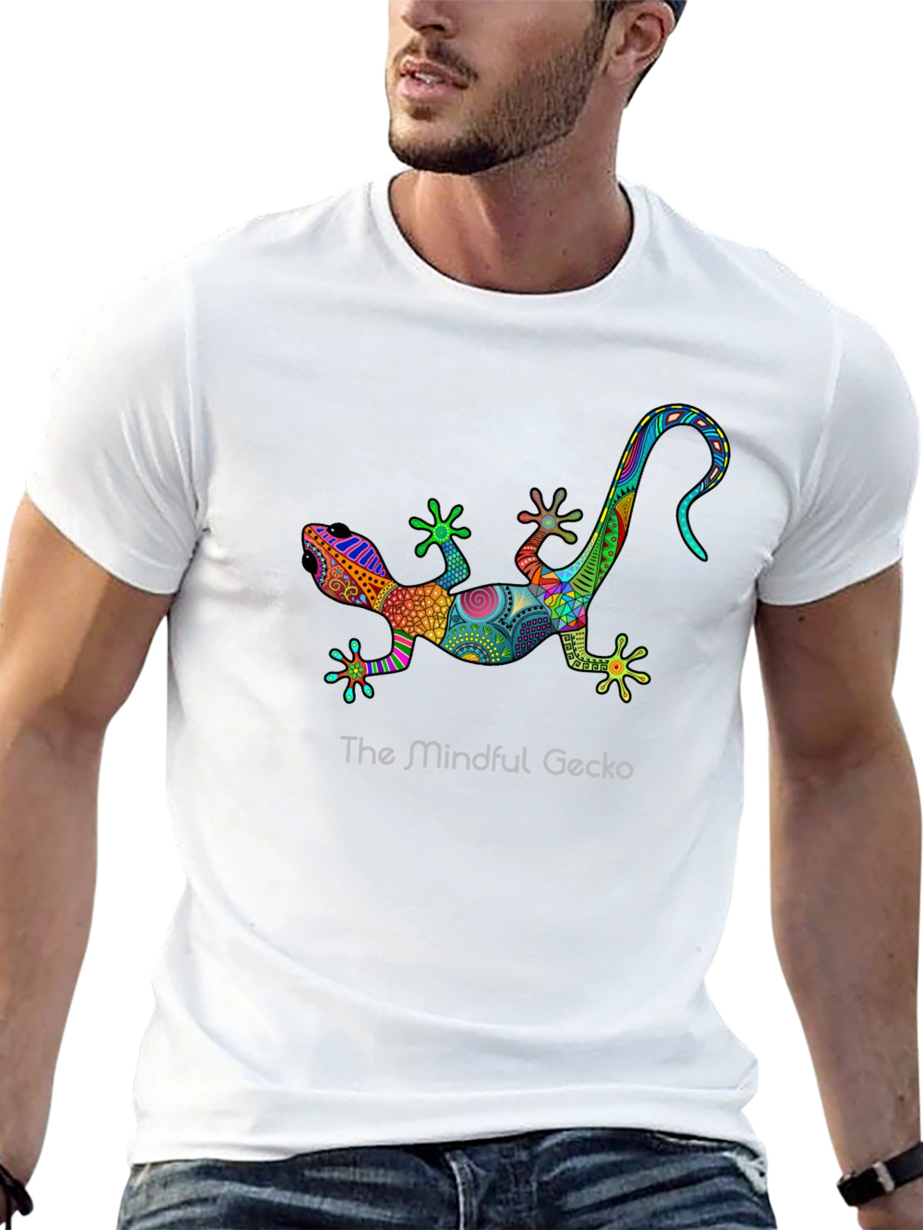 Mindful Gecko Graphic T-Shirt