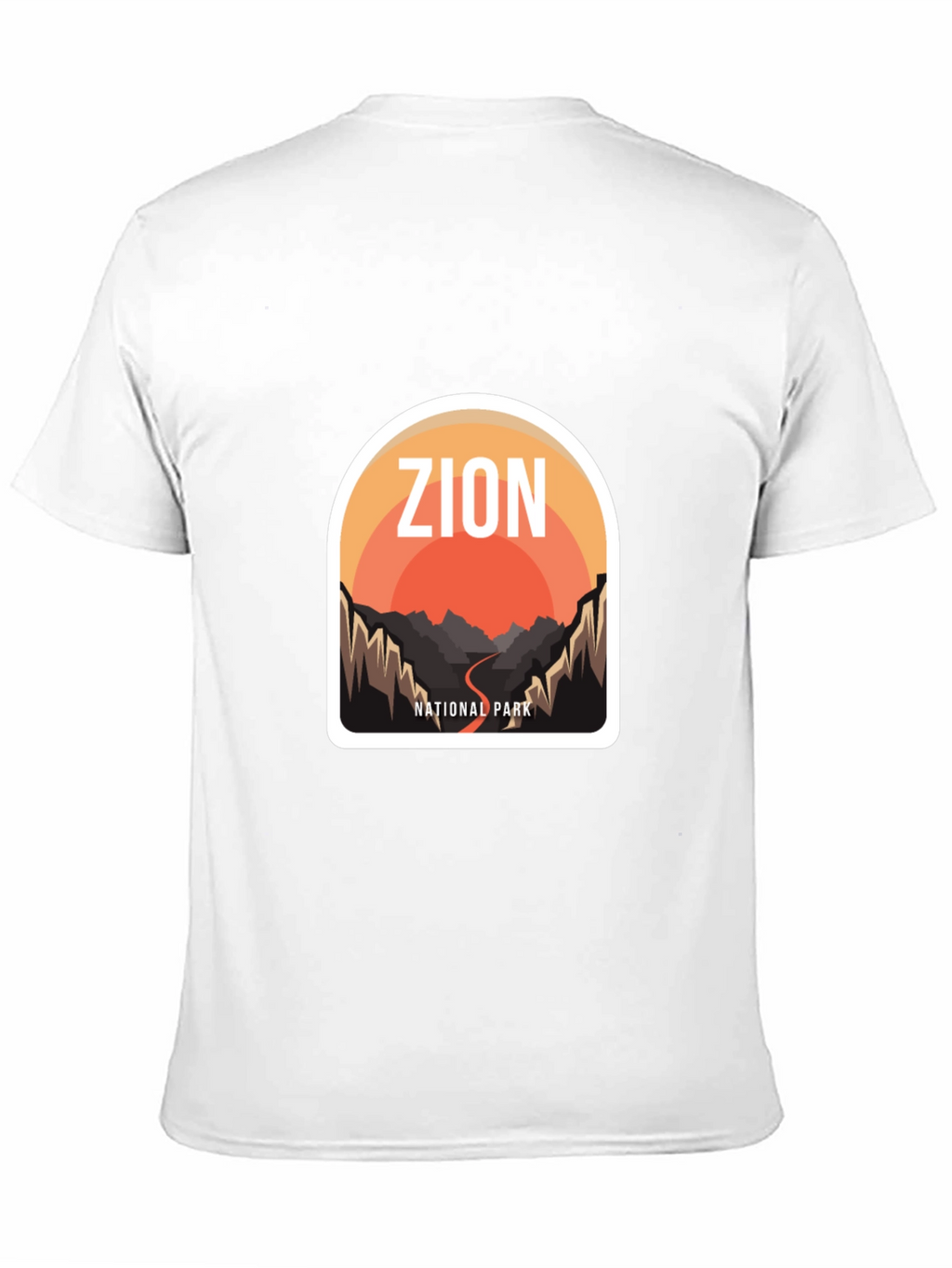 Zion National Park Graphic Tee - Black