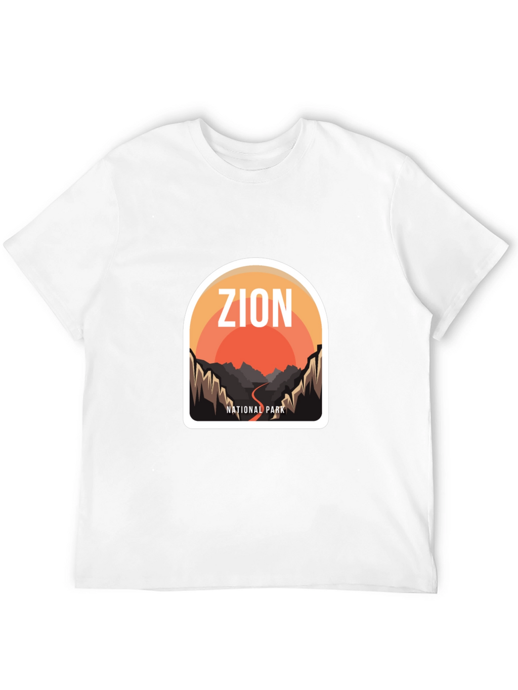 Zion National Park Graphic Tee - Black