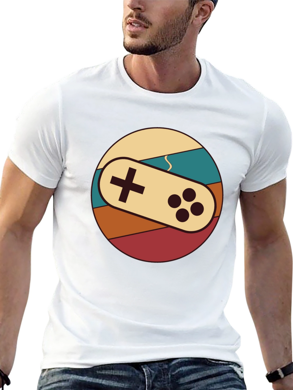 Retro Gamer T-Shirt - Classic Controller Design