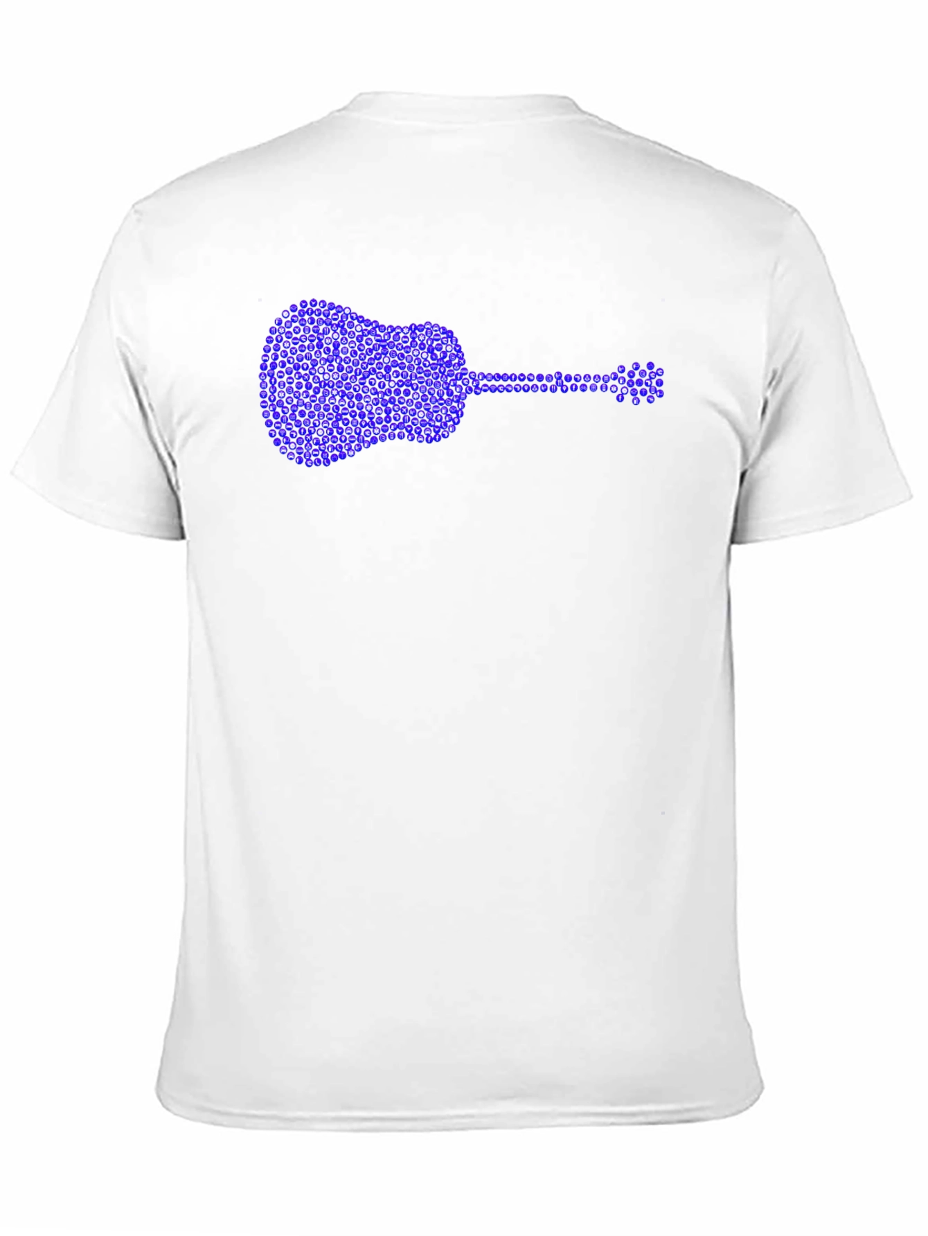 Guitar Rhinestone Graphic T-Shirt