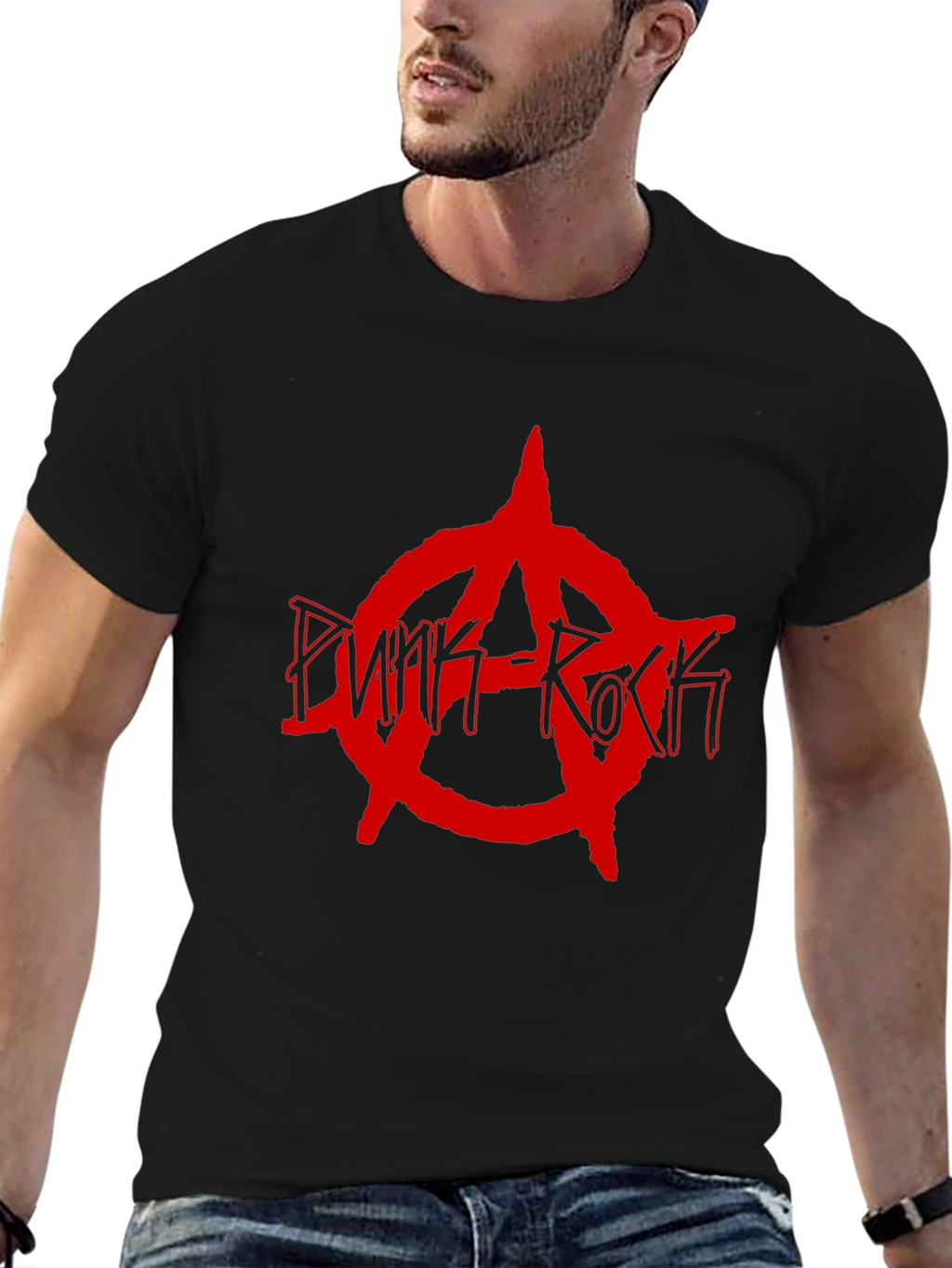 Punk Rock Graphic T-Shirt