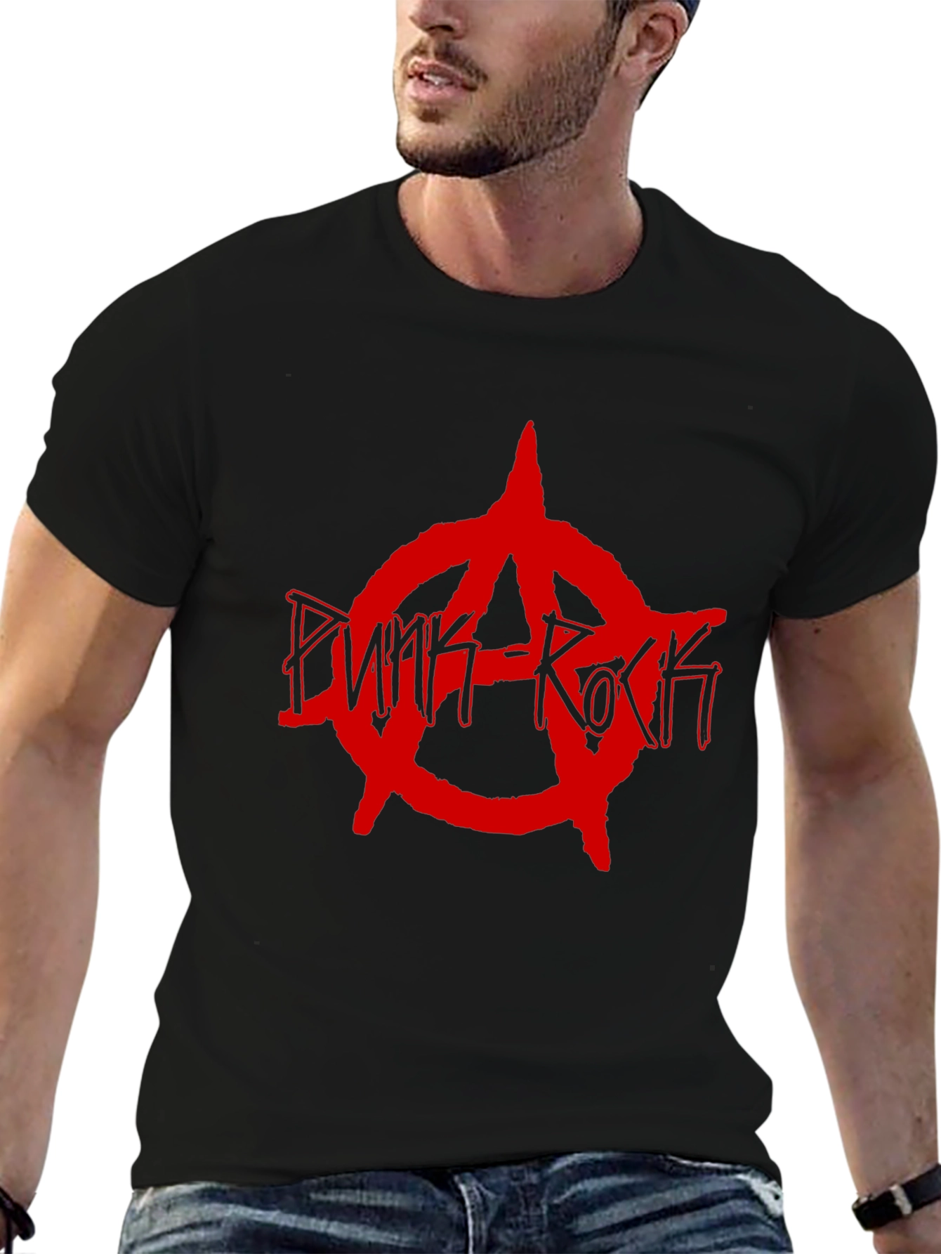 Punk Rock Graphic T-Shirt
