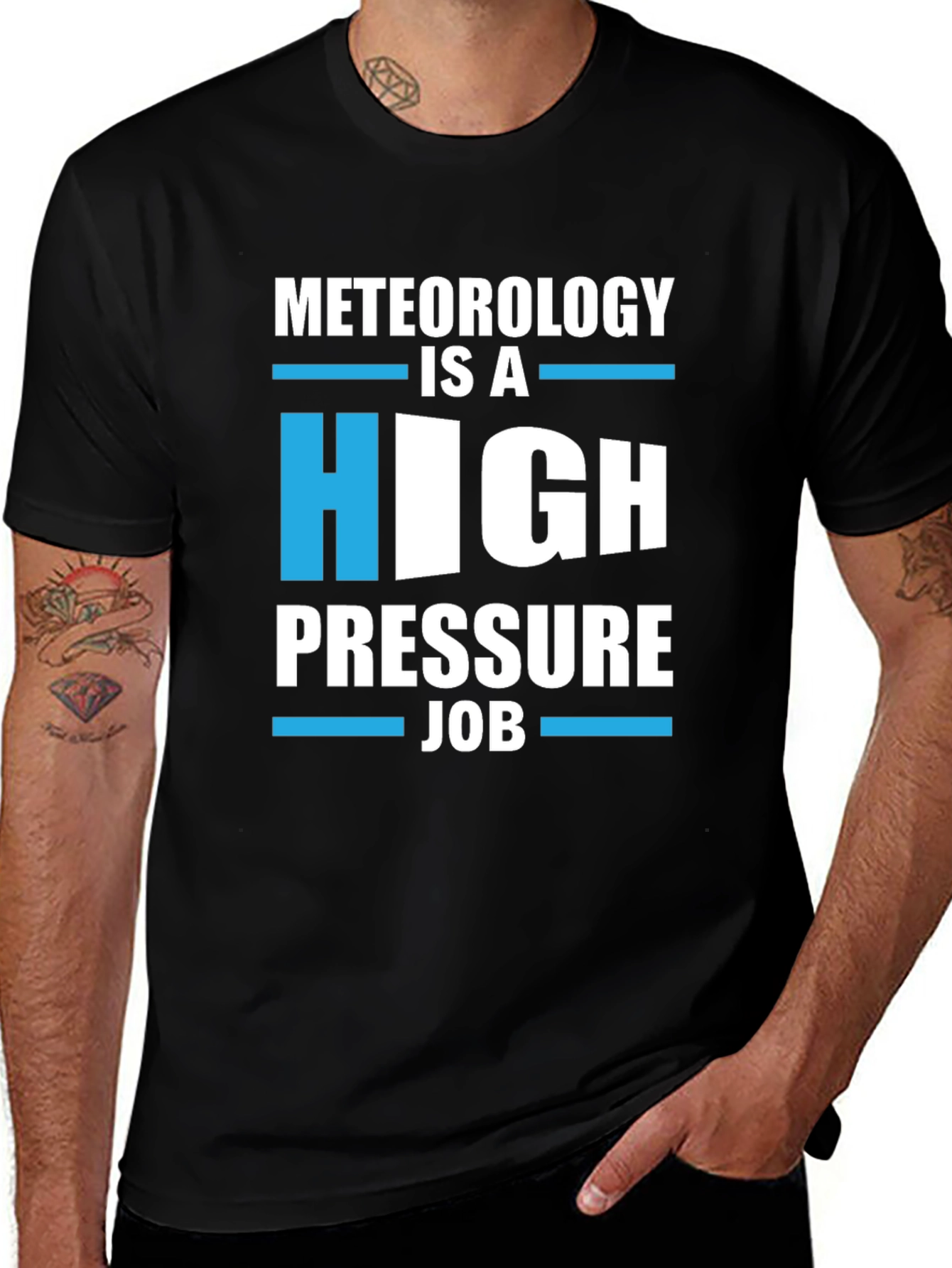 Meteorology High Pressure Job Graphic Tee