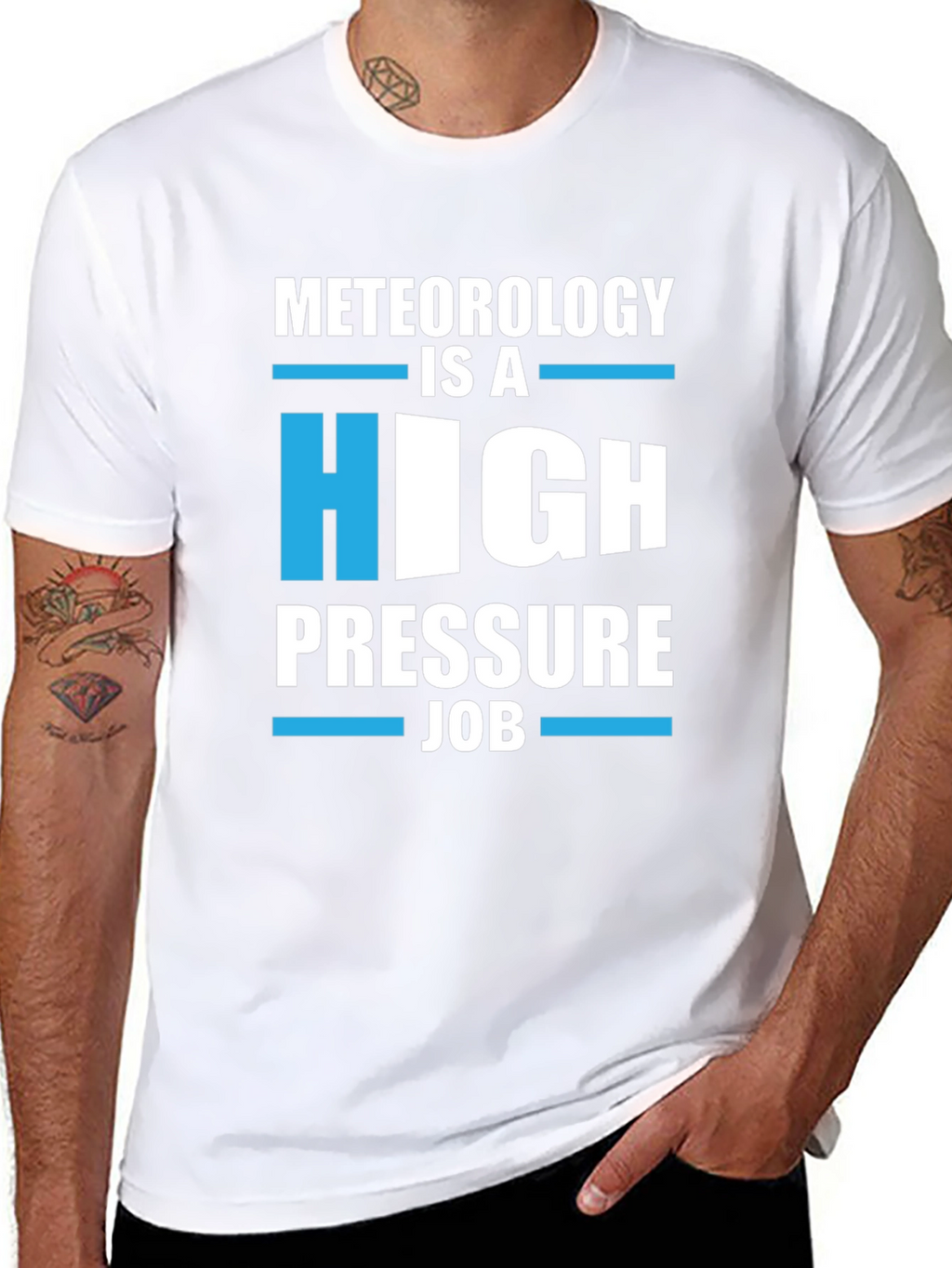Meteorology High Pressure Job Graphic Tee