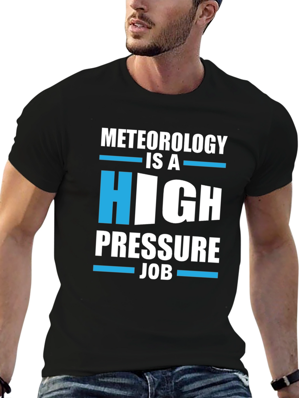 Meteorology High Pressure Job Graphic Tee