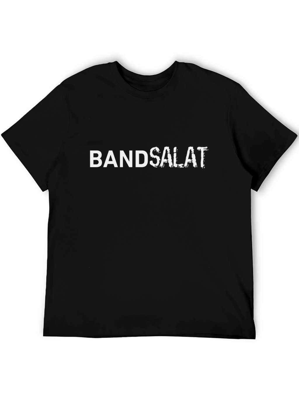 Band Salat Black T-Shirt - Unique Graphic Tee