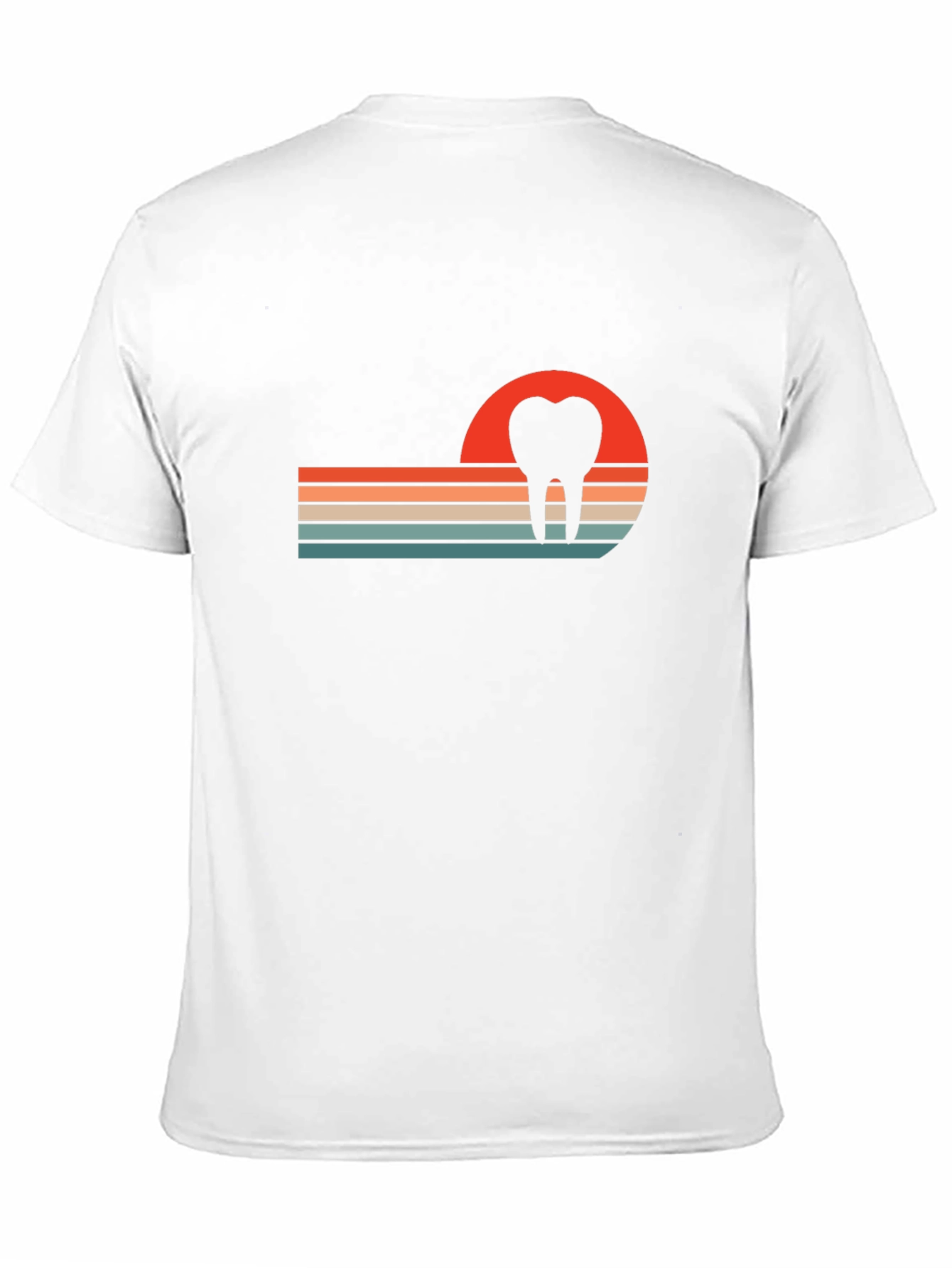 Retro Dental Sunset T-Shirt - Dentist Gift