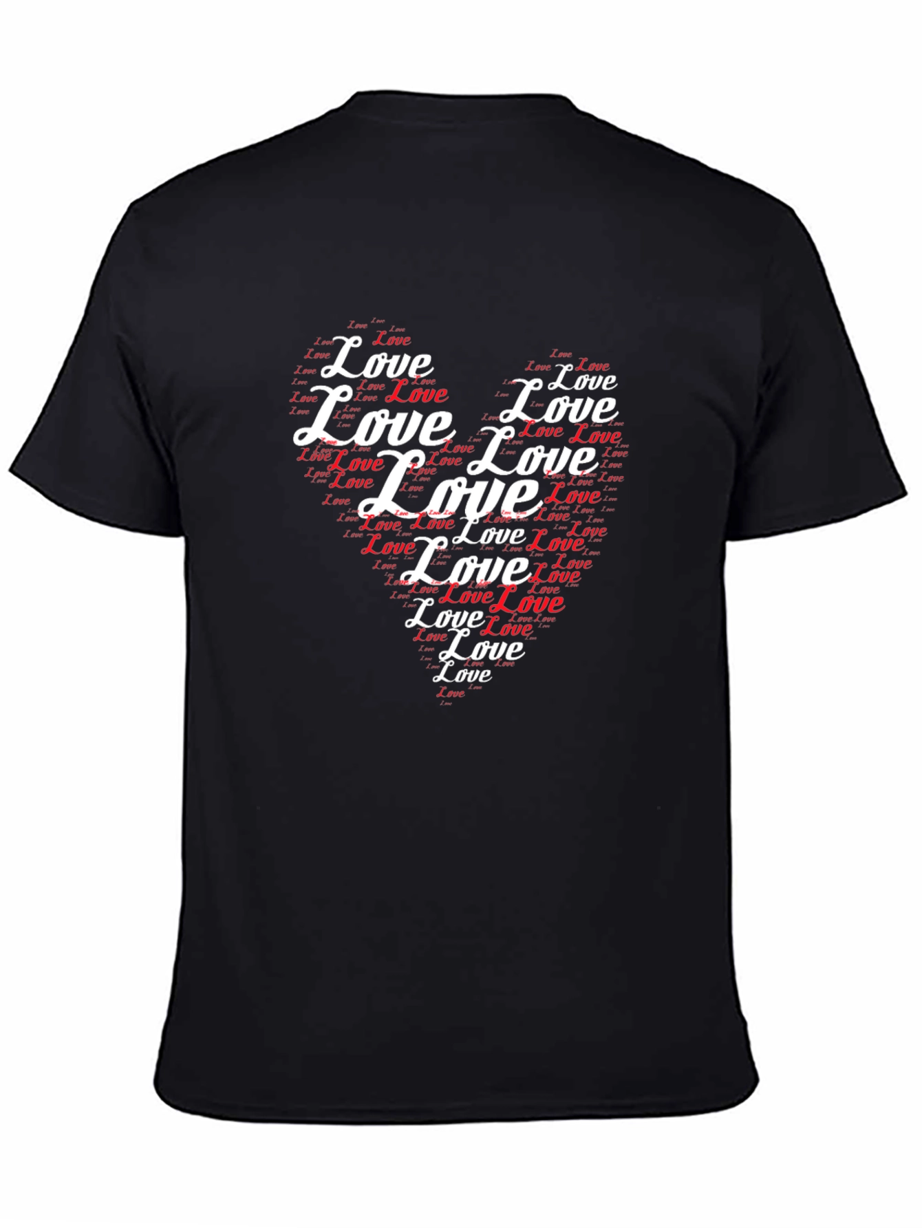 Love Heart Graphic T-Shirt - Stylish Valentines Day Tee