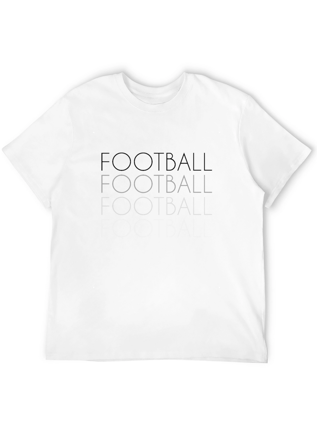 Football Graphic Tee - Trendy Athleisure Shirt