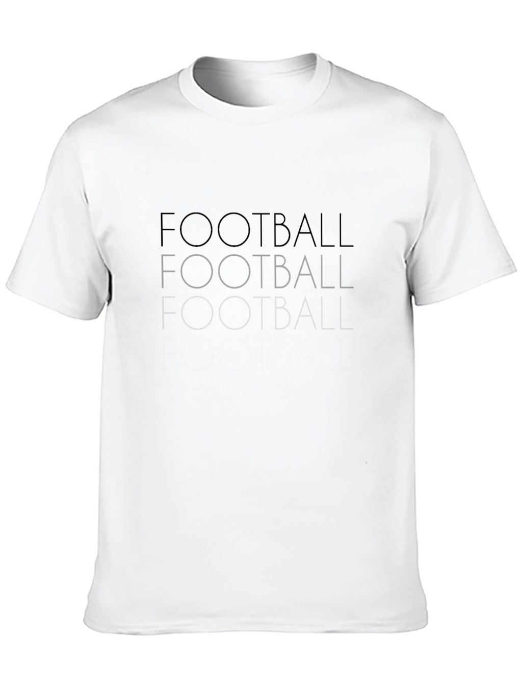 Football Graphic Tee - Trendy Athleisure Shirt