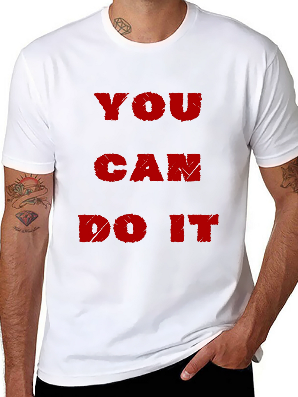 Motivational YOU CAN DO IT Graphic Tee