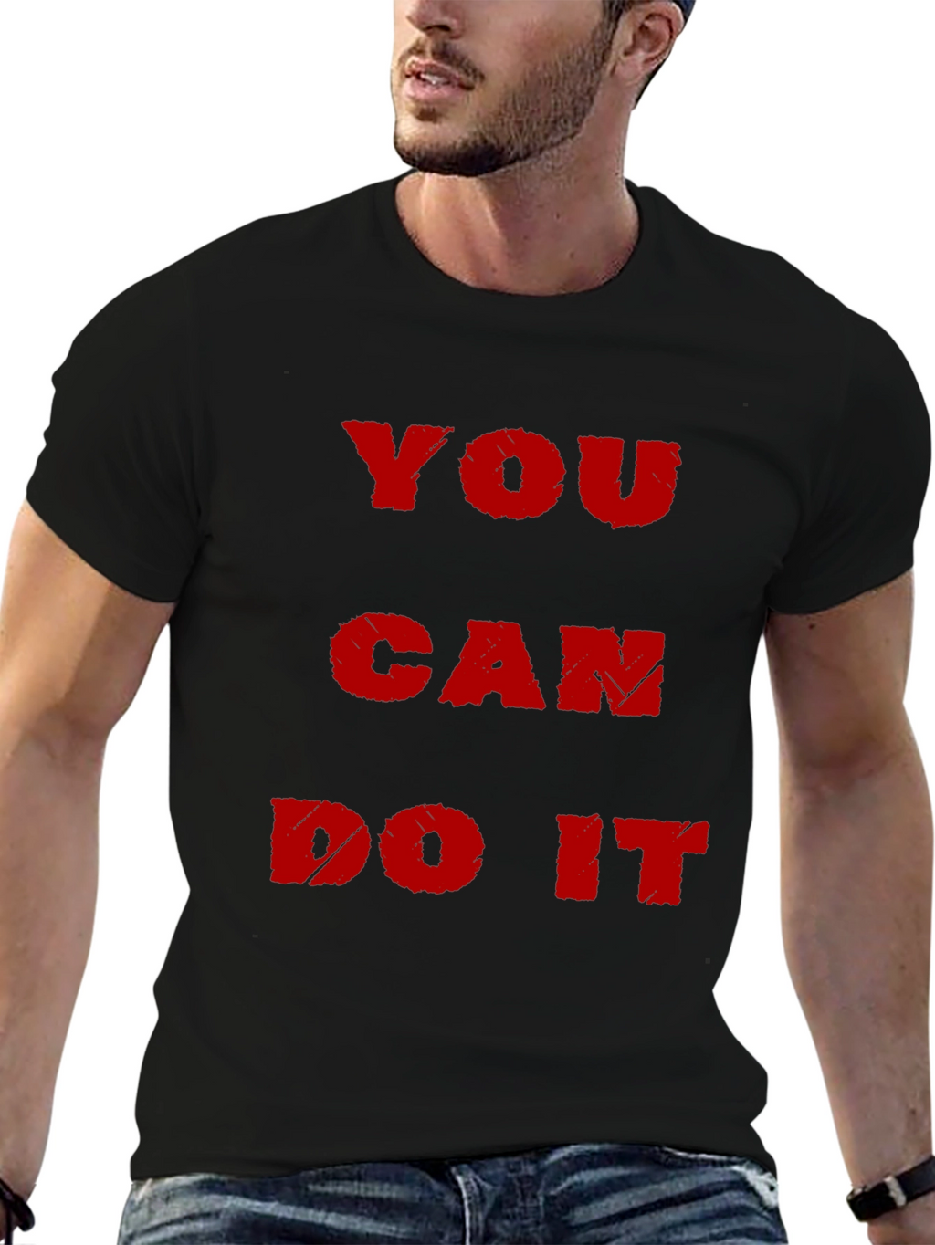 Motivational YOU CAN DO IT Graphic Tee
