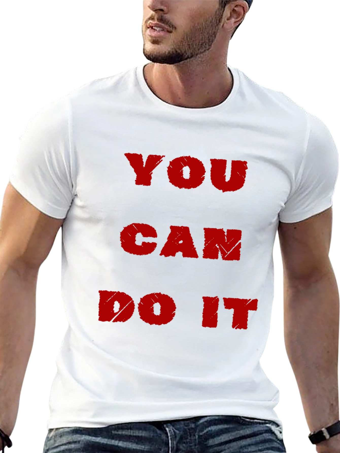 Motivational YOU CAN DO IT Graphic Tee