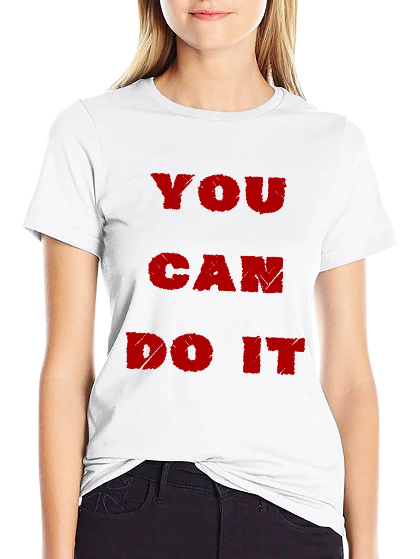 Motivational YOU CAN DO IT Graphic Tee