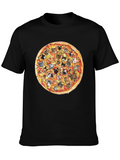 Pizza Cats Black T-Shirt