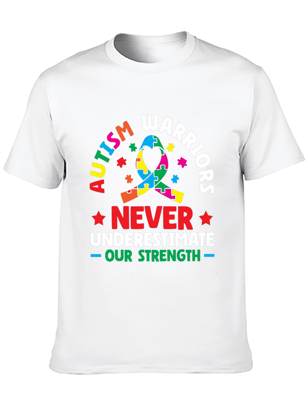 Autism Warriors T-Shirt - Never Underestimate