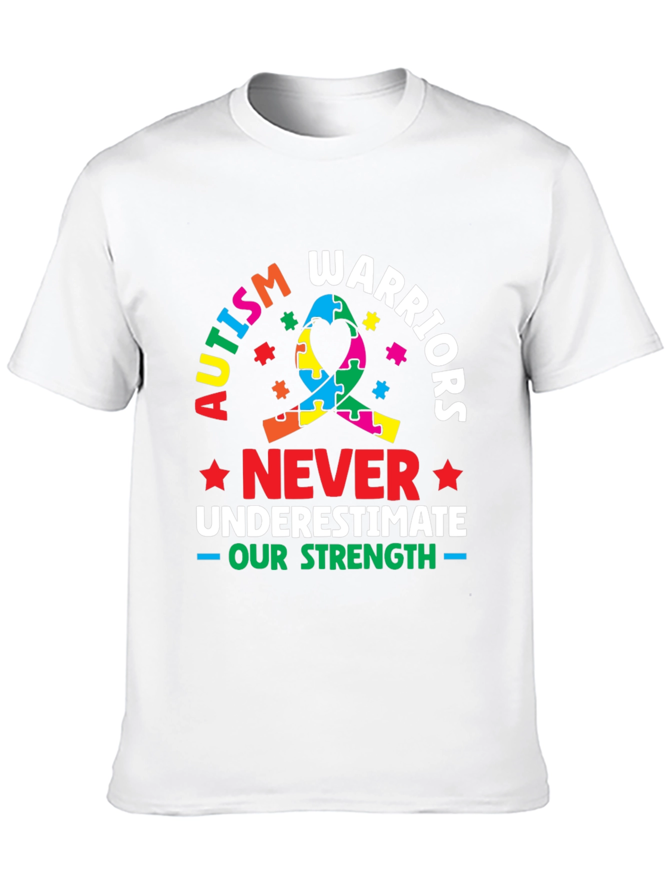 Autism Warriors T-Shirt - Never Underestimate