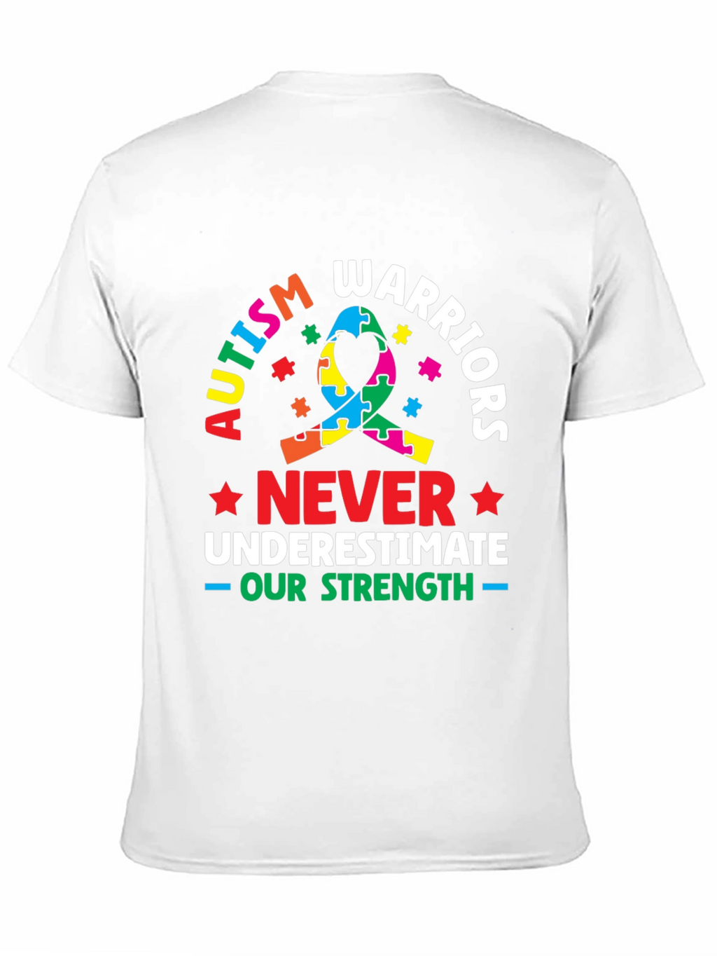 Autism Warriors T-Shirt - Never Underestimate