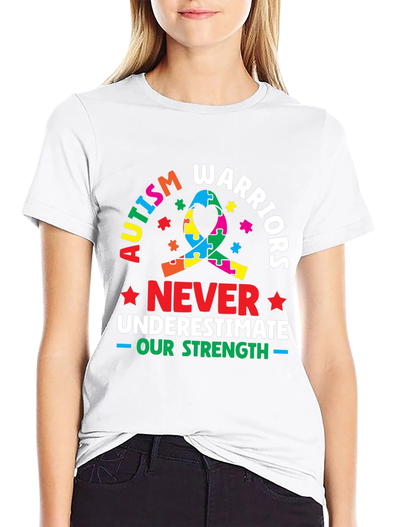 Autism Warriors T-Shirt - Never Underestimate