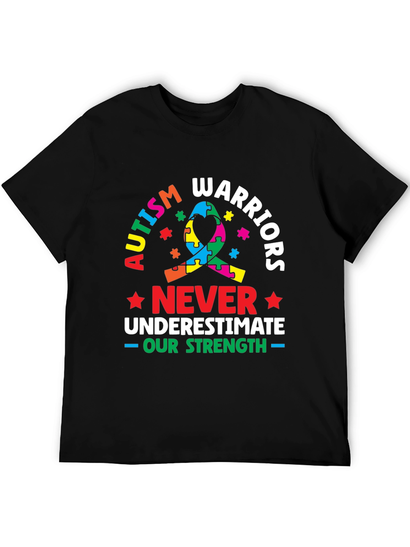 Autism Warriors T-Shirt - Never Underestimate