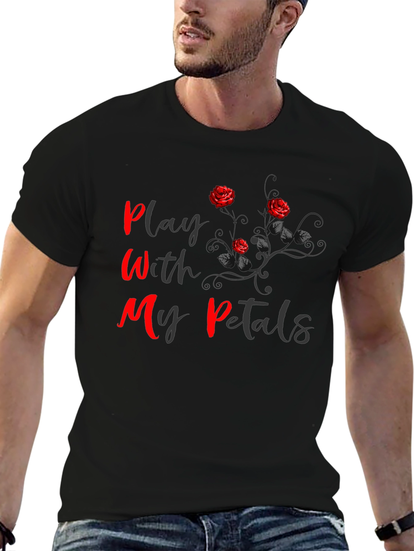 Play With My Petals Graphic Tee