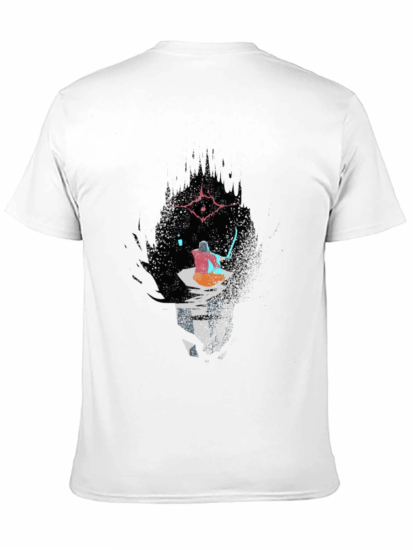 Dark Souls Inspired Graphic Tee - Black Cotton