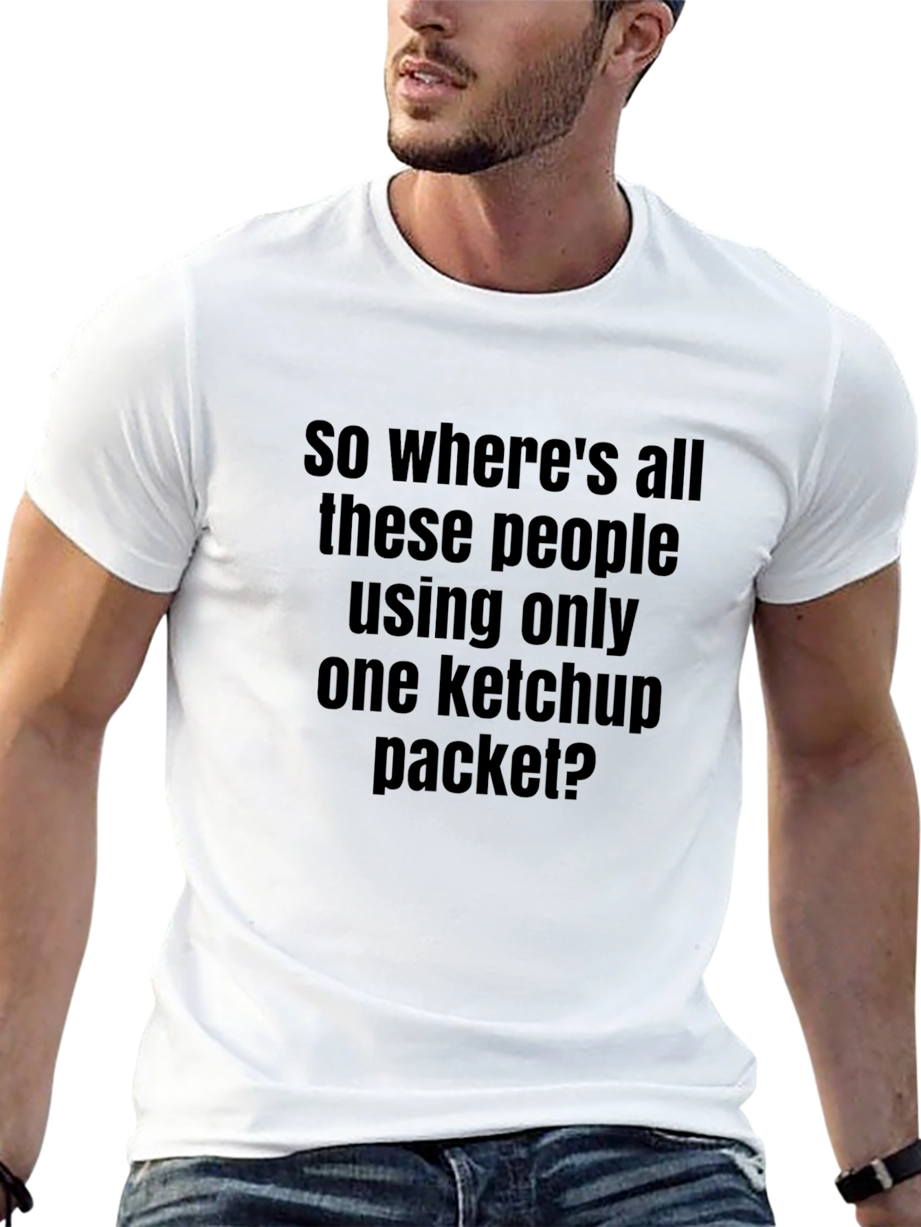 Ketchup Packet Funny T-Shirt