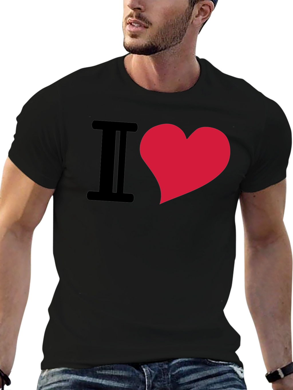 I Heart Graphic Tee - Trendy & Comfortable