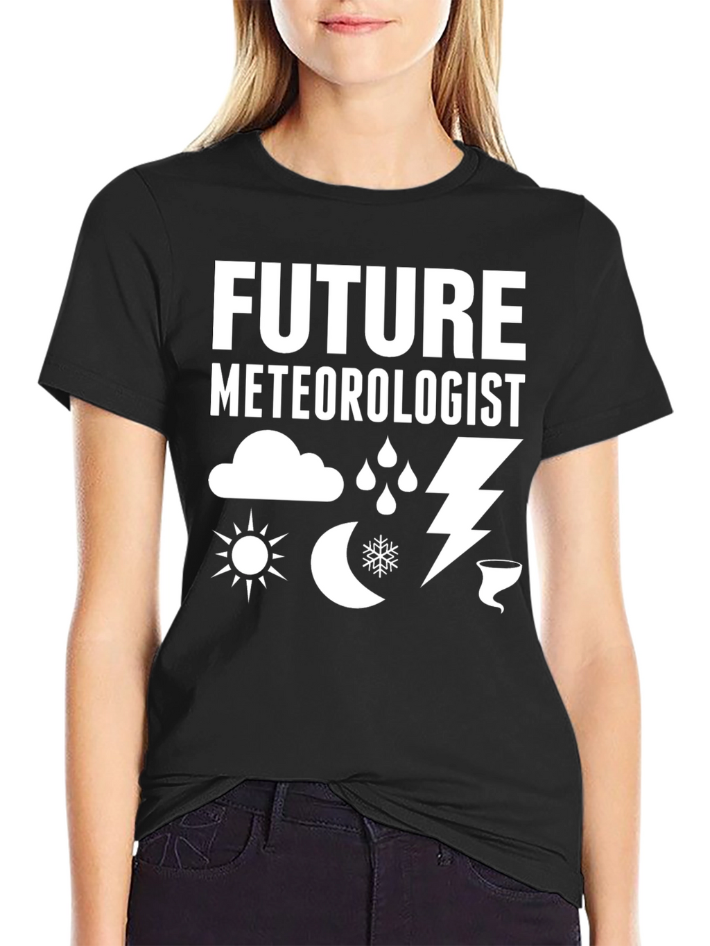 Future Meteorologist Graphic T-Shirt Weather Fan Tee