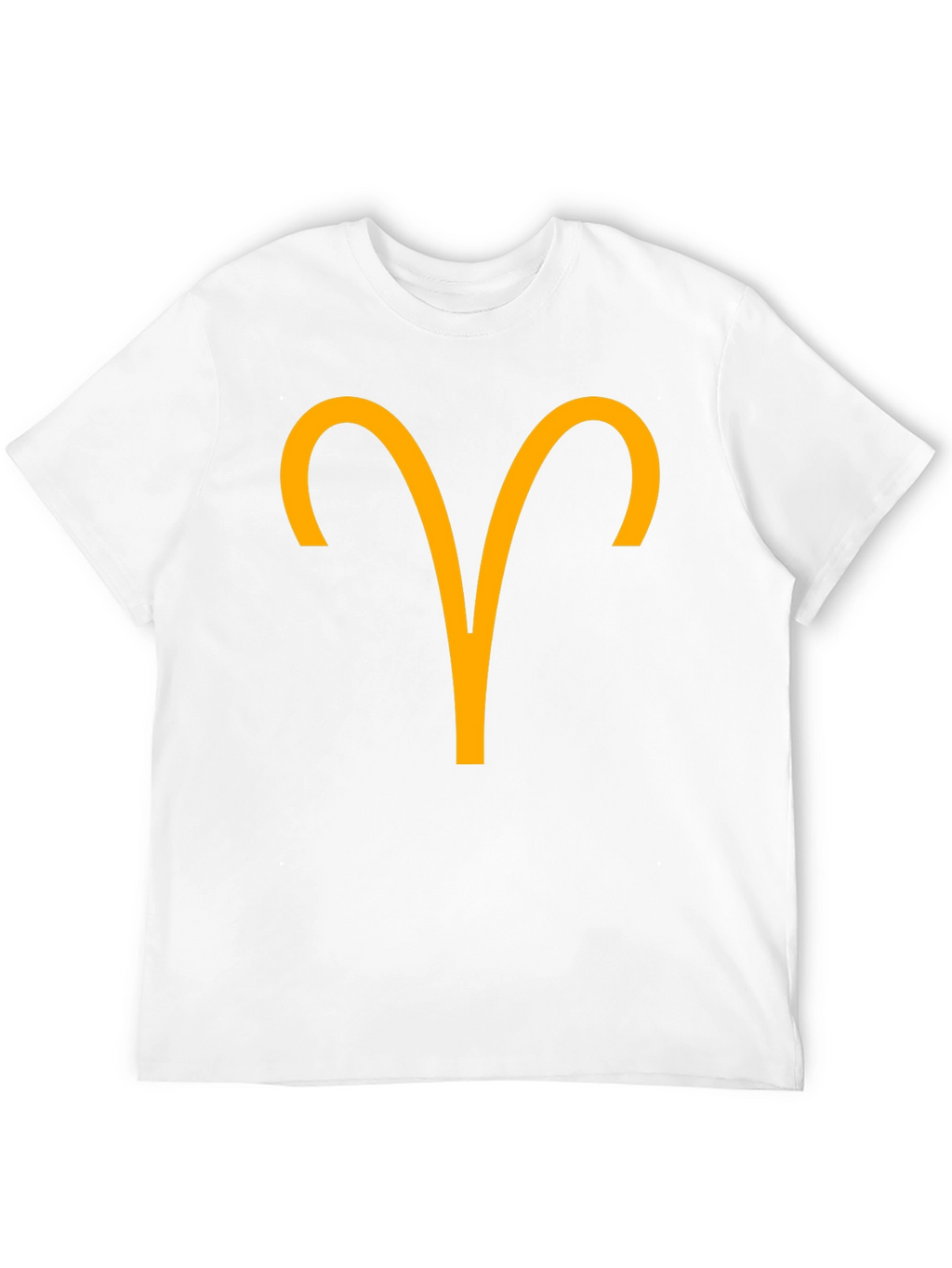 Aries Zodiac Sign Graphic T-Shirt - Black