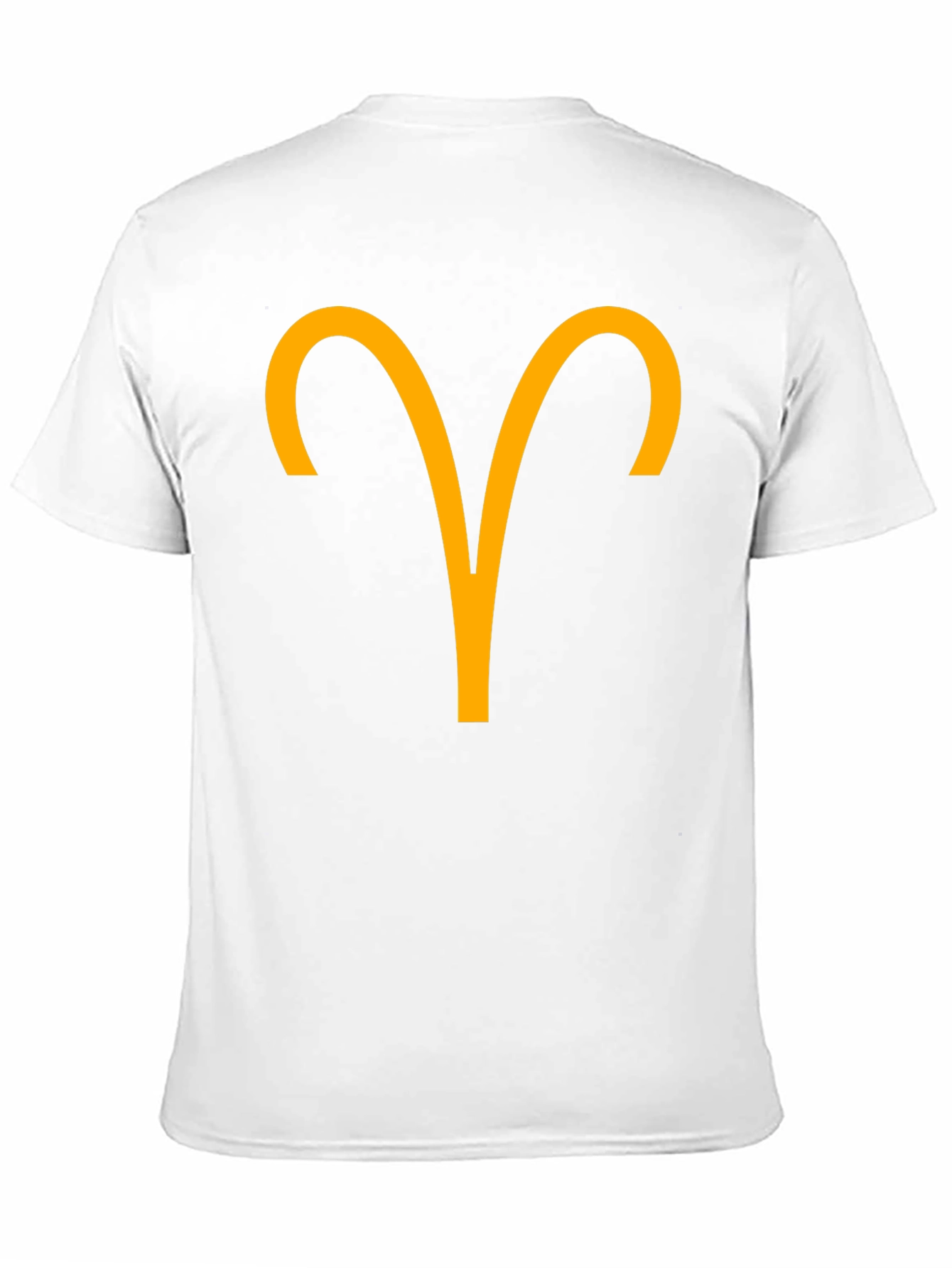 Aries Zodiac Sign Graphic T-Shirt - Black
