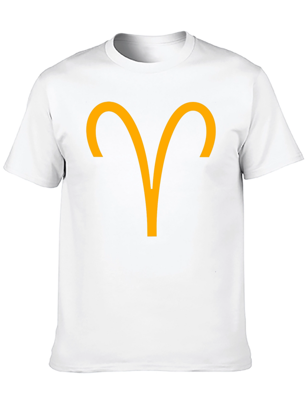 Aries Zodiac Sign Graphic T-Shirt - Black
