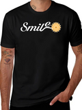 Smile Daisy T-Shirt - Stylish & Positive!