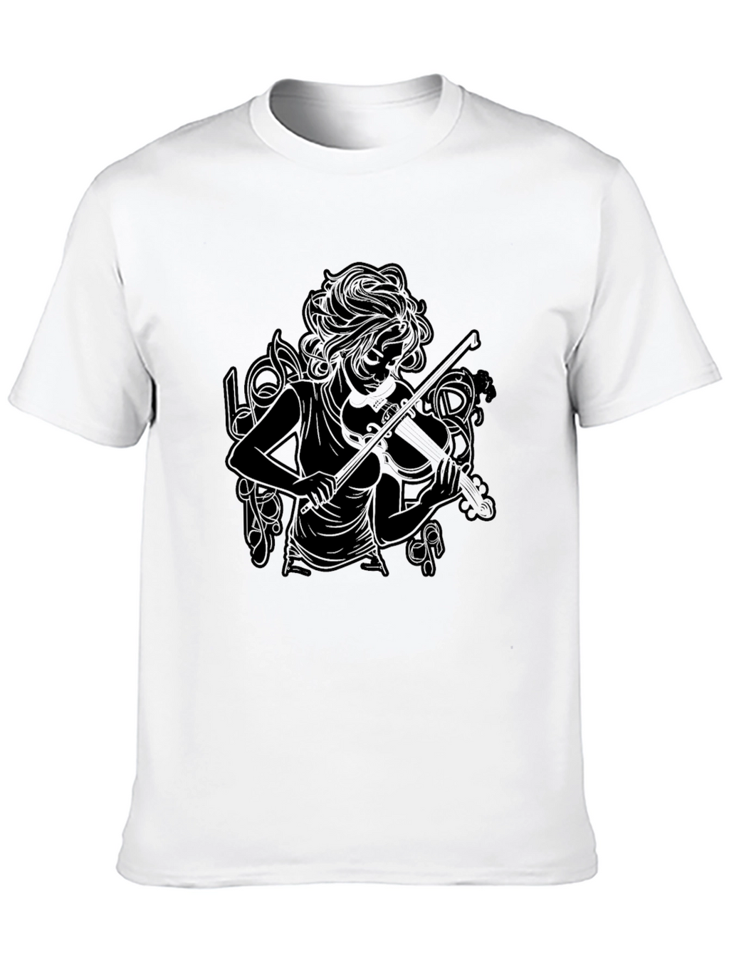 Musician Art Black T-Shirt - Stylish & Unique