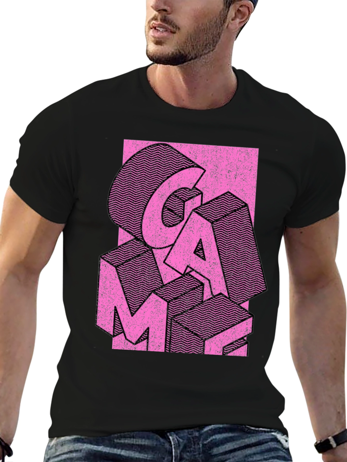 Retro Pink GAME T-Shirt