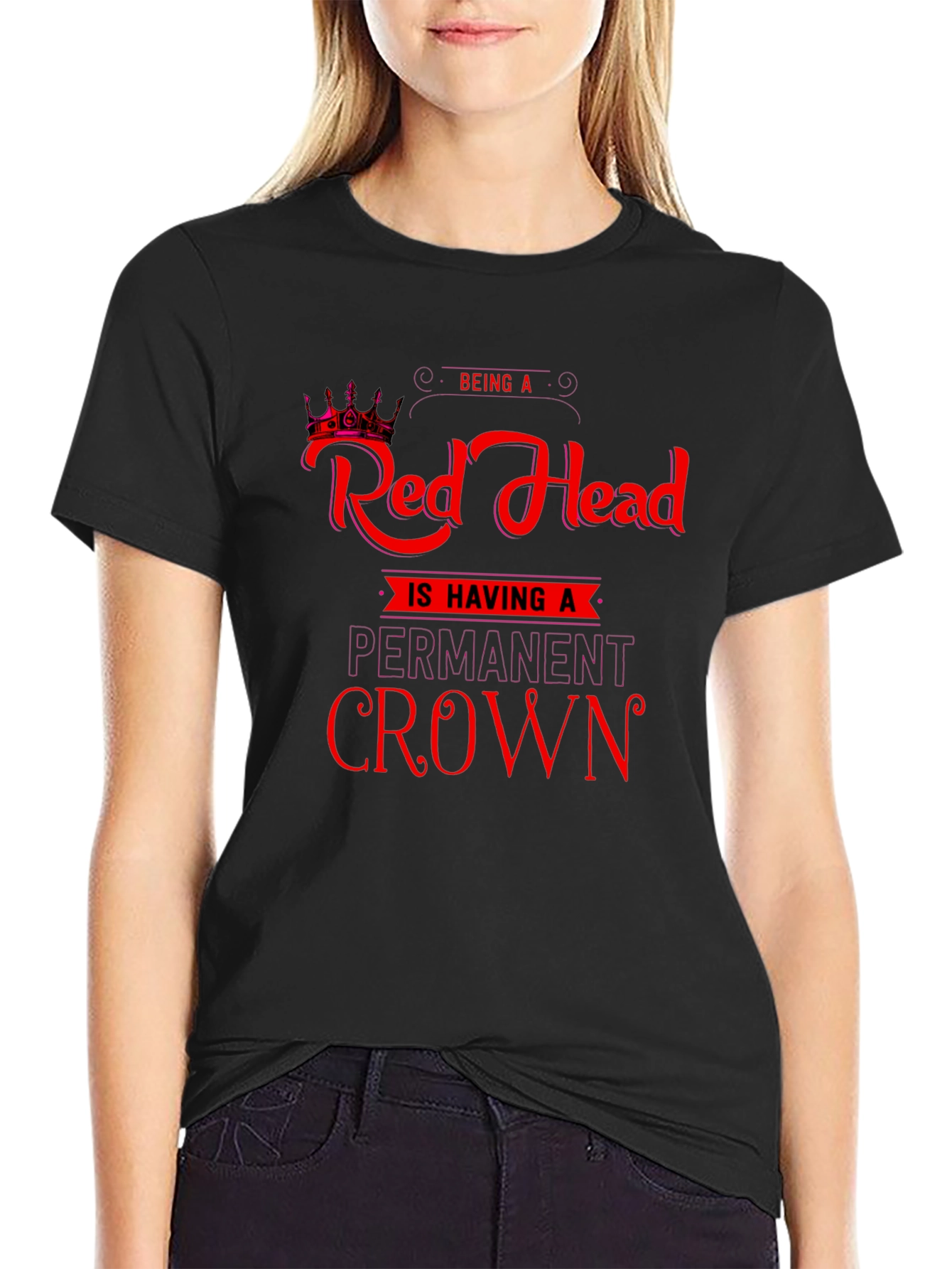 Redhead Permanent Crown Graphic Tee - Unisex