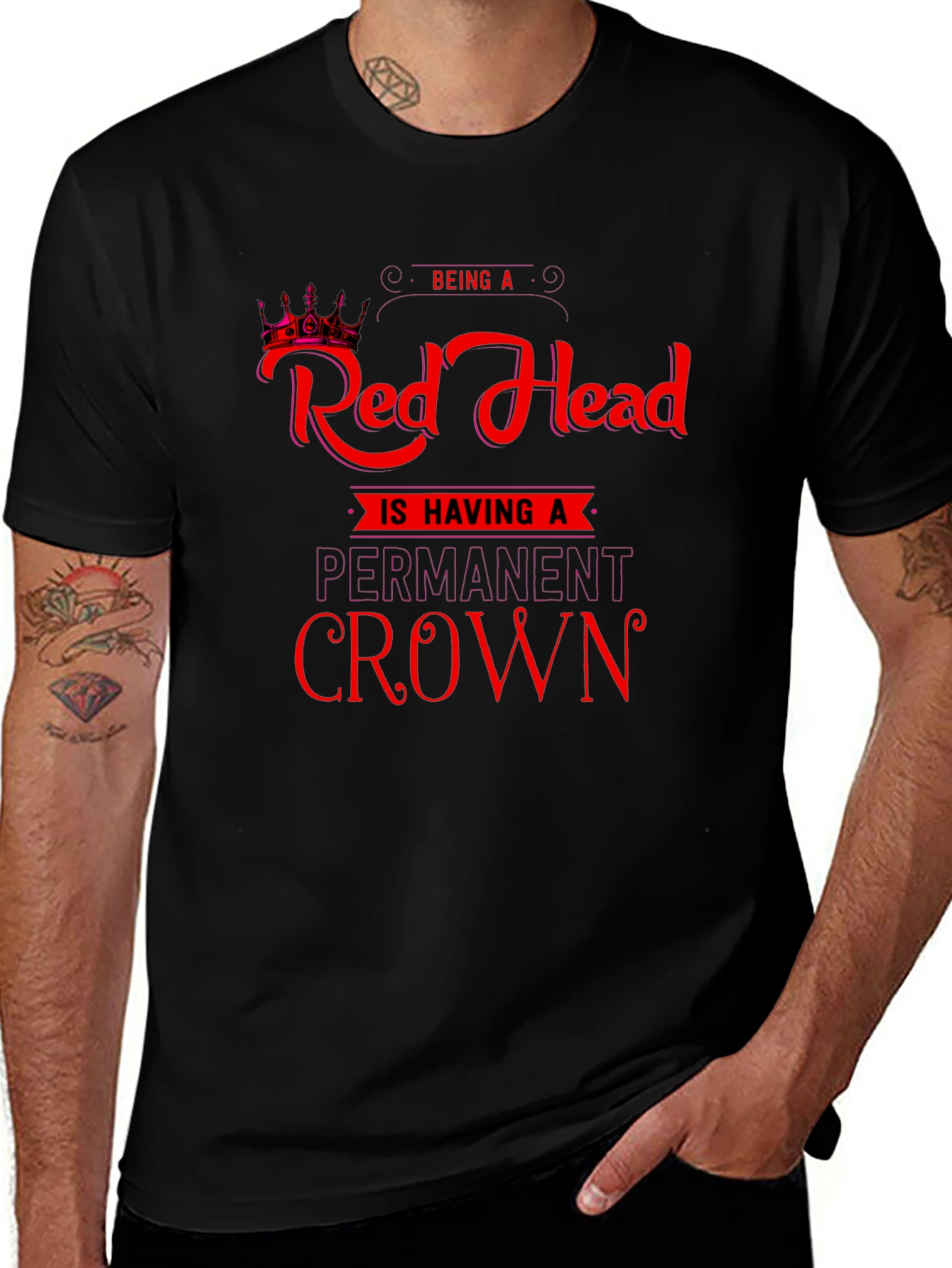 Redhead Permanent Crown Graphic Tee - Unisex